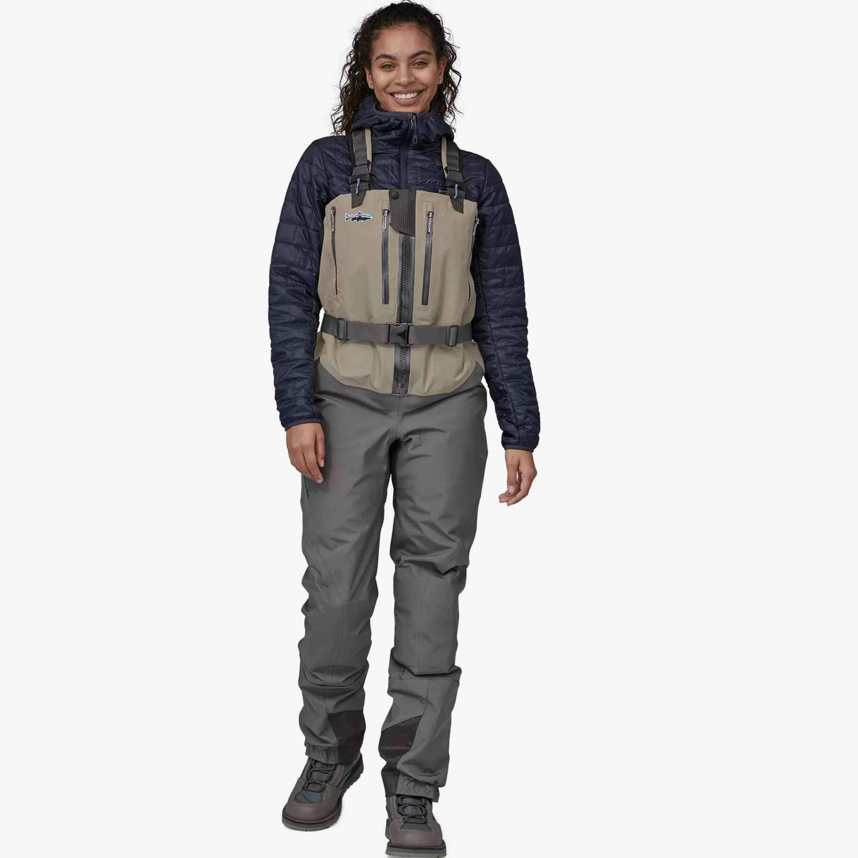 Patagonia Women'S Swiftcurrent Expedition Zip-Front Waders River Rock Green Best Sale