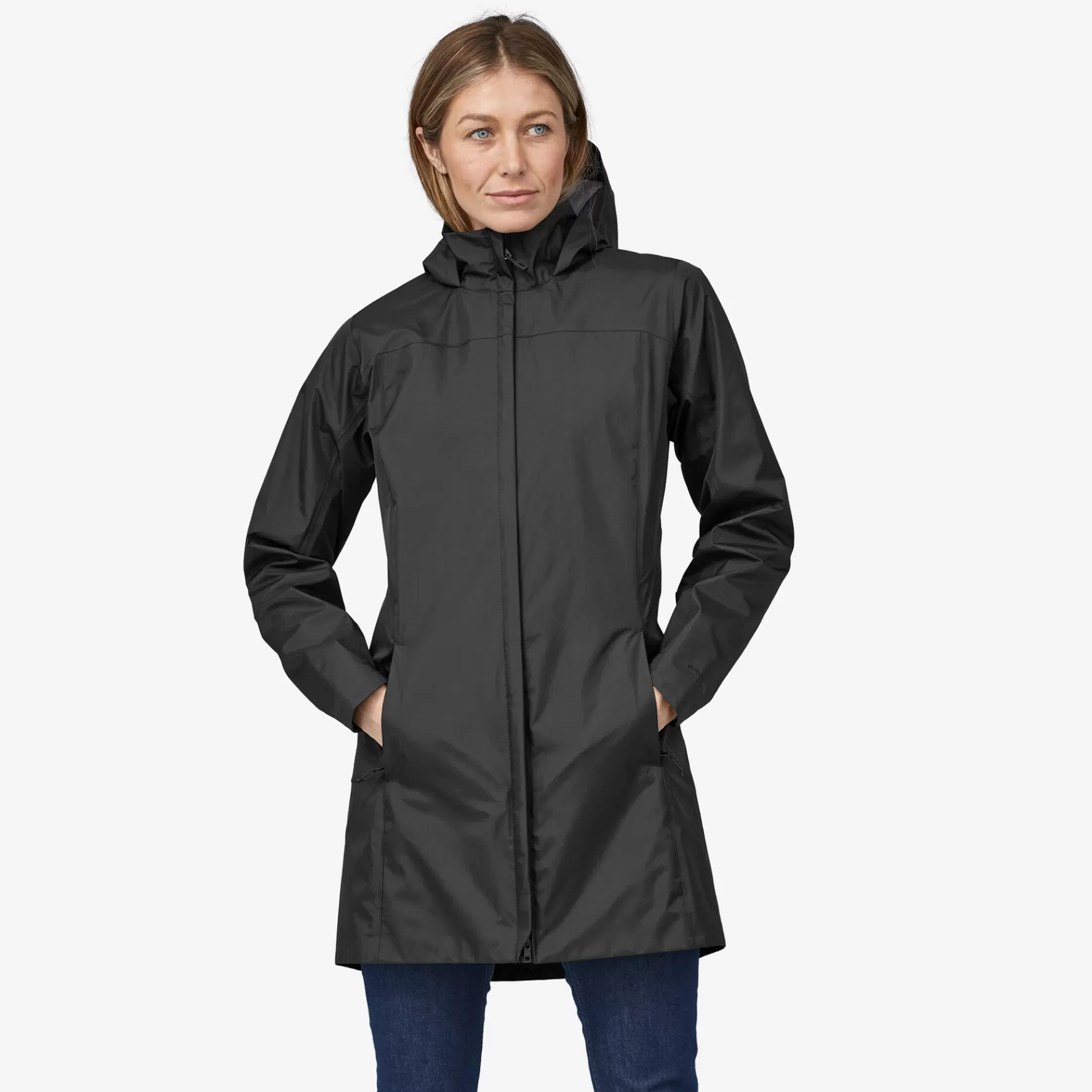 Patagonia Women'S Torrentshell 3L Rain Parka Black Hot