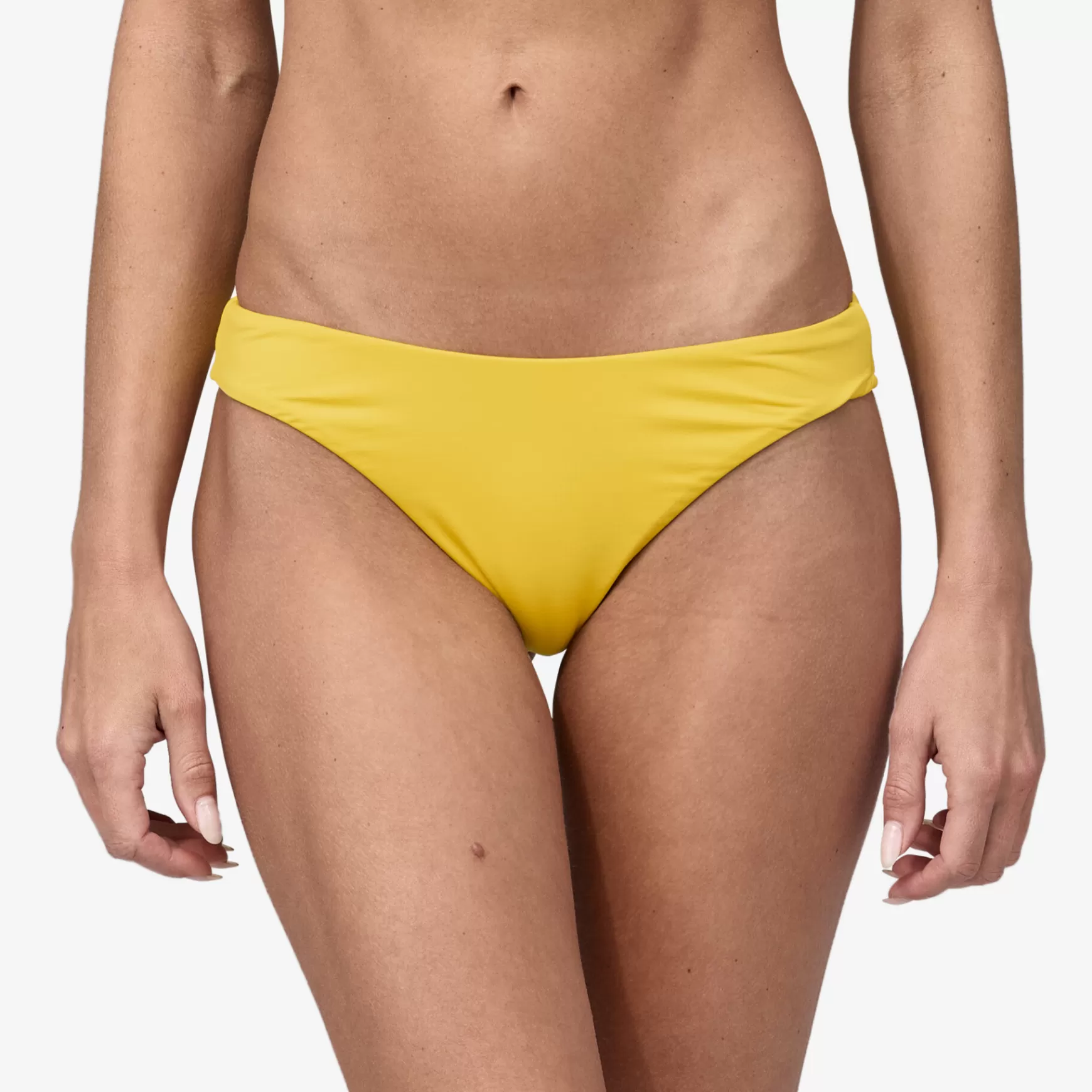 Patagonia Women'S Upswell Bikini Bottoms Shine Yellow Flash Sale